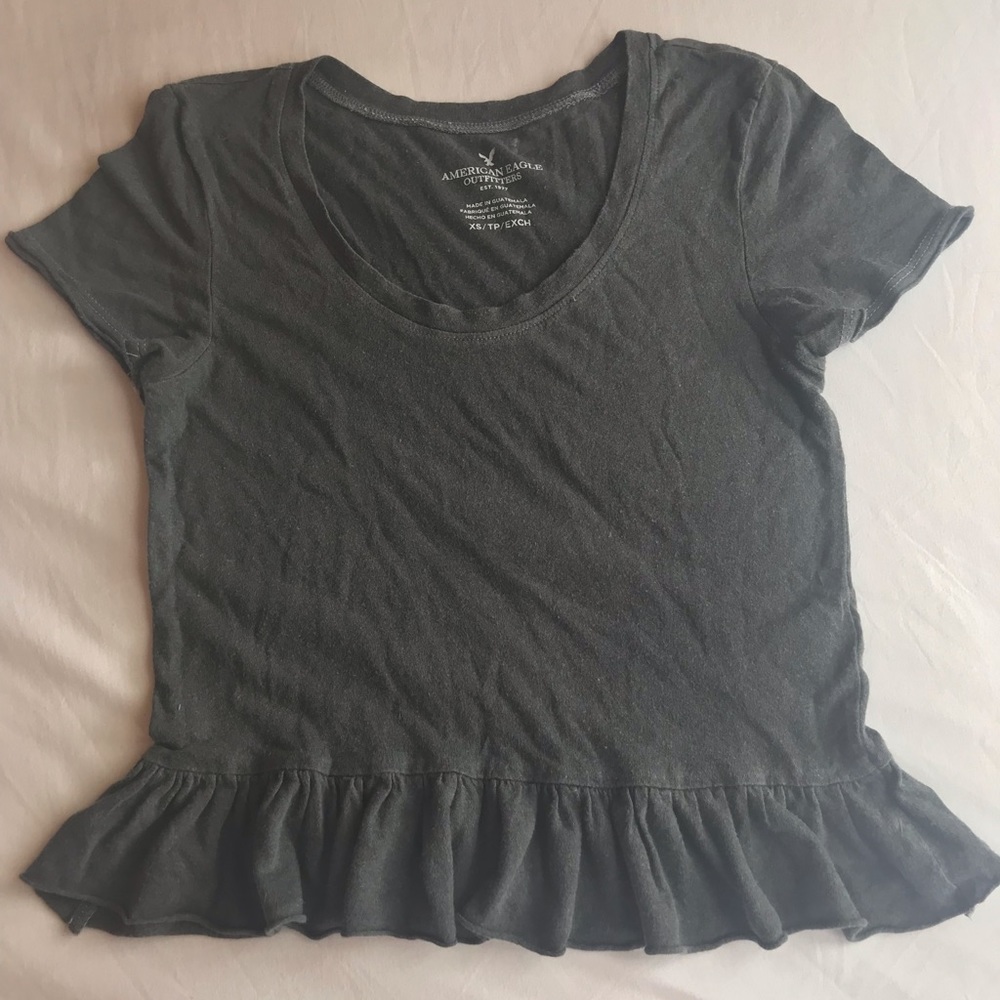 American Eagle Peplum T-shirt